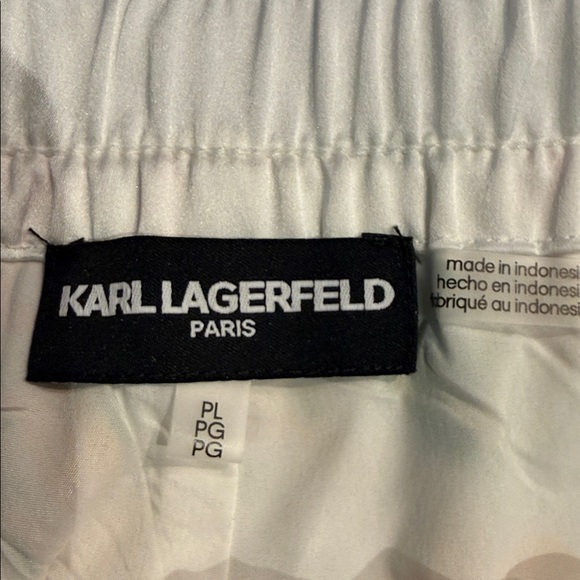 KARL LAGERFELD PARIS Colorful Printed Pants - Picture 7 of 15